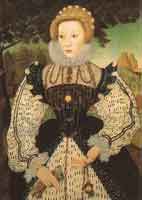 Unknown Lady, originally described as being "Mary, Queen of Scots" (1560). Click to view detail
