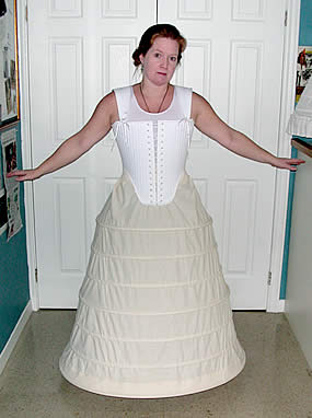 farthingale skirt